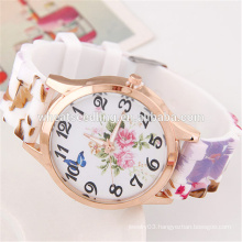 made in China low price custom design women vintage cheap silicone watches